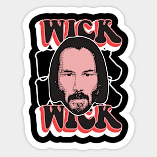 John Wick Vintage Sticker